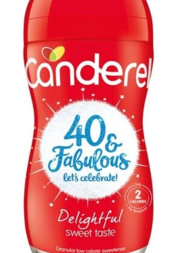 Canderel Spoonful Sweetener 75g - Low Calorie Granular Sweetener with Delightful Taste - Image 1